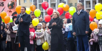 Валентина Матвиенко и губернатор Хоценко открыли новую школу № 155 в Омске в День знаний - СуперОмск