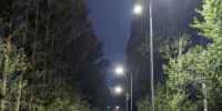 В Автозаводском районе Тольятти включили освещение на новых объектах - Площадь Свободы
