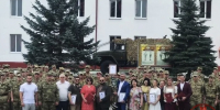 В Кабардино-Балкарии на территории воинской части Росгвардии состоялся праздничный концерт - Росгвардия
