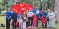 Красногорские огнеборцы подготовили школьников к учебному году на фестивале «Безопасный город» - ГУ МЧС МО