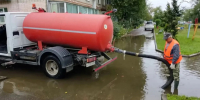 Почти 150 тысяч литров воды откачали коммунальщики с улиц Благовещенска за сутки - Администрация г. Благовещенск
