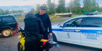 В Железногорске ловили мотогонщиков без прав - Газета Железногорские новости