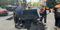 В городе продолжаются ремонтные работы по восстановлению дорожного полотна - Администрация г. Королёв