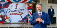 Глава Кировского округа принял участие в торжественной линейке в гимназии №1 Новопавловска. - Кировский муниципальный округ