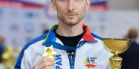 Полиатлон. Антон Гордиенко защитил свой титул чемпиона России в дисциплине «3-борье с лыжероллерной гонкой»! - Академия летних видов спорта