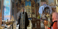 В девятый день совершена Панихида по протоиерею Евгению Фролову 1 - Ачинское благочиние