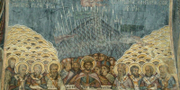 Первый Никейский собор фреска. Румыния XVIII в..jpg - Ставропольский музей-заповедник