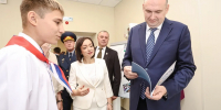 Евгений Солнцев посетил открывшуюся после ремонта школу-интернат № 1 Оренбурга - Газета Российская провинция