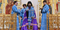 Епископ Агафангел провёл в Талнахе молебен о здоровье и благополучии норильских горняков - Северный город