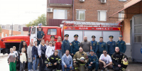 В Долгопрудном проводили на заслуженный отдых заместителя начальника ПСЧ №82 Владимира Воржева - ГУ МЧС МО
