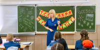 Исключительно безопасных дней в новом учебном году пожелали сотрудники МЧС России зауральским педагогам, школьникам и их родителям - МЧС