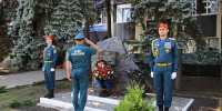 01 | 09 | 2022 | В Донецке почтили память погибших Героев-спасателей в Рубцах - МЧС России
