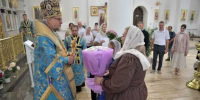 Архиерейское богослужение. В Клинцах молитвенно отметили 11-ю годовщину со дня архиерейской хиротонии владыки Владимира - Мглинское благочиние