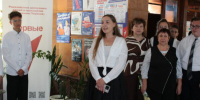 В Кокоревской школе прошла линейка, посвященная Дню знаний - Рассвет