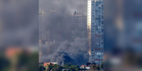 Воронежцев напугал столб густого дыма в Центральном районе - ГТРК Воронеж