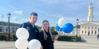 В День Знаний молодёжь ЛДПР вышла на улицы Костромы с белыми и синими шарами - ЛДПР
