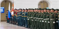 Курсанты военного училища связи. Фото Дениса Лагутина и Дианы Мацко - RuffNews.Ru