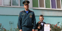 Заметил огонь и поднял тревогу: первоклассник из Тулы спас дома соседей от пожара - ИА Тульская служба новостей