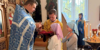 Молебен перед учебой в храме с. Архангельское - Мелекесская епархия
