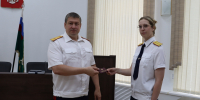 В Воронеже выпускница академии СК России вступила в ряды сотрудников регионального ведомства и приняла присягу - Следственный комитет