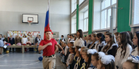 Сегодня в Займищенской школе прошла торжественная линейка, посвящённая Дню знаний!. - Администрация г. Клинцы