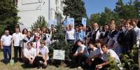 На курорте продолжают высаживать деревья - Администрация г. Геленджика