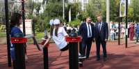 Глава Самары Иван Носков поздравил учеников школы № 77 с Днем знаний - Самарская Газета