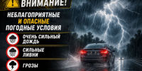 Водителей Ленобласти предупредили о непогоде 2 сентября - ЛенТВ24
