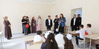 К началу учебного года завершился капитальный ремонт главного здания Гимназии Табасаранского района - Голос Табасарана