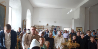 В храме села Нарышкино Вознесенского благочиния отслужен молебен на начало учебного года - Выксунская епархия