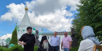 В Печерском монастыре прошли съемки документального фильма - Вознесенский печерский мужской монастырь