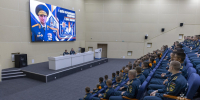 Сотрудники Главного управления провели урок мужества для курсантов Сибирской пожарно-спасательной академии - МЧС России