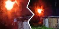 В Ярославле горели заброшенные бараки на месте будущих высоток - YarNews.Ru