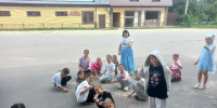 Конкурс рисунков на асфальте «Лето наших улыбок». - Городищенская МЦРБ