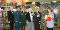 Военнослужащие, ветераны Красноярского соединения и вневедомственной охраны Росгвардии провели мероприятия в школе - Росгвардия