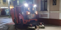 Ночью город убирали 23 единицы спецтехники. - Городской округ Иваново