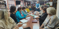 Встреча со специалистом налоговой службы и сотрудниками МБУК «ЦБС» - ЦБС г. Киселевска