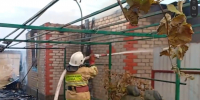 В Пристенском районе Курской области сгорел жилой дом - Курская правда