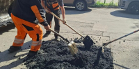 Продолжаем рассказывать о ямочном ремонте дорог, который ежедневно проводят сотрудники предприятия «Автобытдор» - Администрация г. Королёв