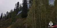 Лесной пожар в Горном Алтае / Фото: ГУ МЧС России по Республике Алтай - ИА Амител