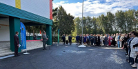 Торжественное открытие школы в поселке Тимирязевский. Автор фото - Ирина Волик, пресс-служба администрации Чебаркульского муниципального округа, Изображение. - Правительство Челябинской области