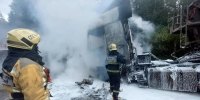 Грузовой автомобиль сгорел на ходу под Тверью - Афанасий-биржа