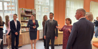 После торжественной части гости прогулялись по обновлённому учреждению. - Новгородские Ведомости