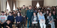 "СВОй путь" в АГУИККИ: встреча студентов с ветераном боевых действий Александром Никитиным - АГИКИ