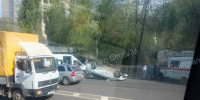 В Воронеже на улице 9 Января утром 2 сентября произошло массовое ДТП - РИА Воронеж