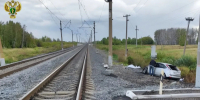 В Омской области грузовой поезд столкнулся с автомобилем - СуперОмск