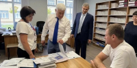 В Шовгеновском районе глава Минтруда Адыгеи посетил филиал ЦТСЗН - ИА Адыгея Сегодня