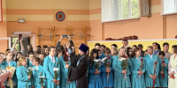 Духовенство Железногорского благочиния поздравило учащихся с Днём знаний - Епархия