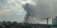 Зарево пожара и сильный запах гари настигли воронежцев в первый учебный день - Bloknot-Voronezh.Ru