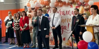 1 сентября в сельцовской школе №5 открыли спортзал - Газета Вперёд